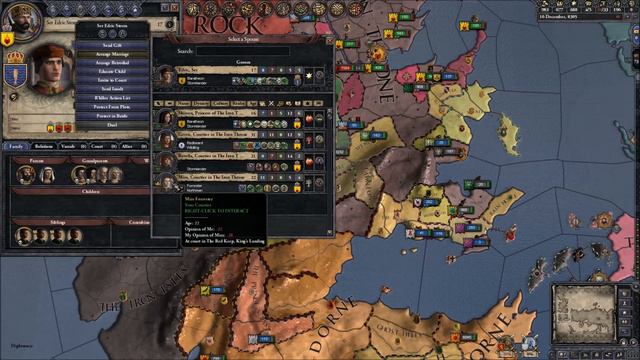 Crusader Kings 2: Game of thrones mod- Stannis #7 смотреть онлайн