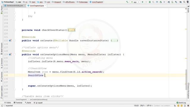 Firebase Social Media App - 09 Search Users смотреть онлайн