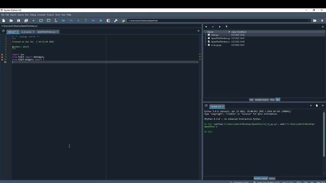 Python - PyQt5 ile Speed Test Yapımı (İnternet Hız Testi Uygulaması) смотреть онлайн