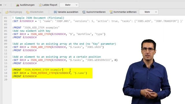 JSON Script-Funktionen in V12.3 смотреть онлайн