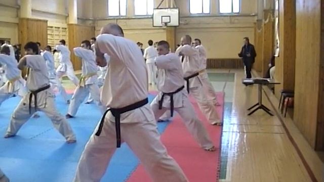Аттестация Ашихара Карате 1 дан Митрофанов Василий г. Пушкино 2008. Техника смотреть онлайн