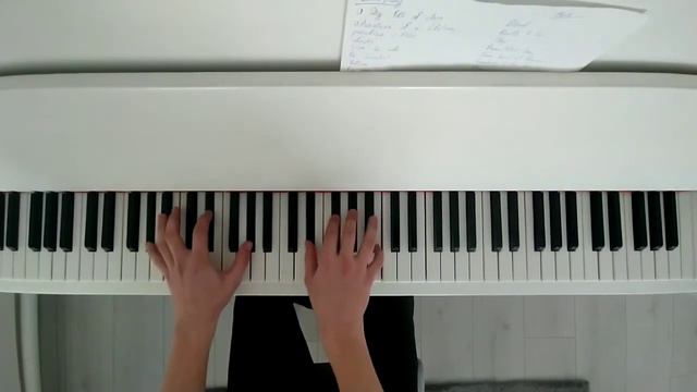 Tesla Boy - Fantasy (piano tutorial) смотреть онлайн