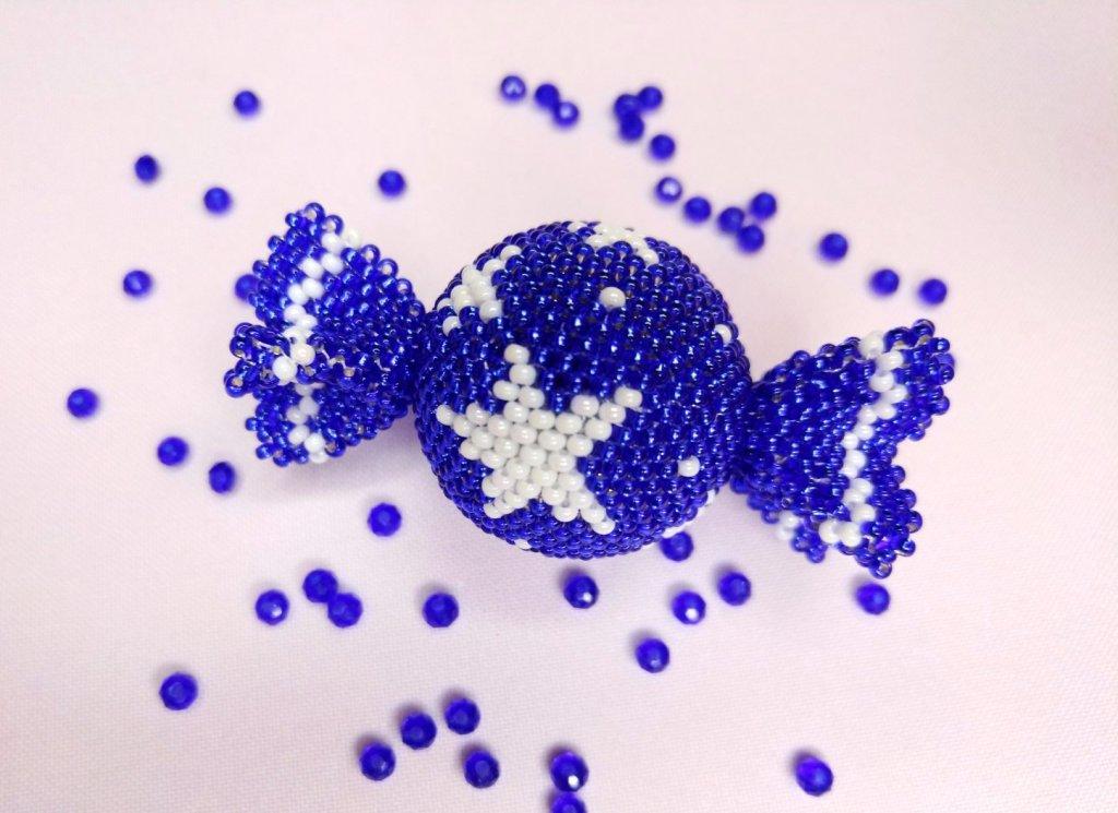 Мастер-класс "Конфетка со звёздочкой". Мозаичное плетение. Часть 2/3. смотреть онлайн