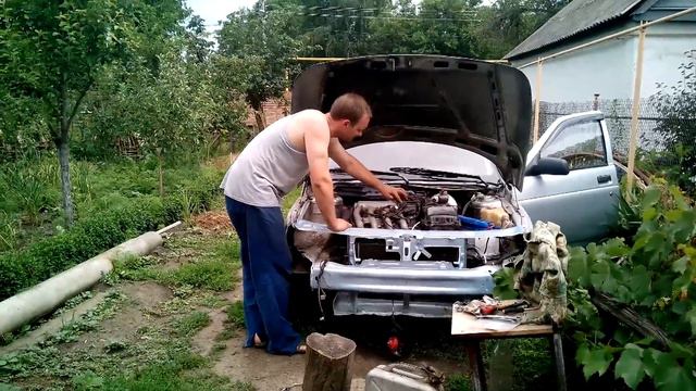 Запуск двигателя после сборки