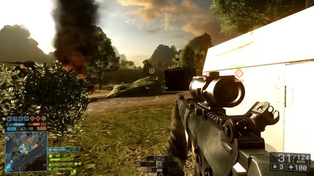 BF4 - How to use M2 SLAM mine properly смотреть онлайн