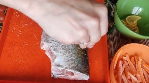 Толстолобик в фольге в духовке#рыба#