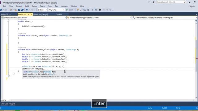 List And Datagridview in C# смотреть онлайн