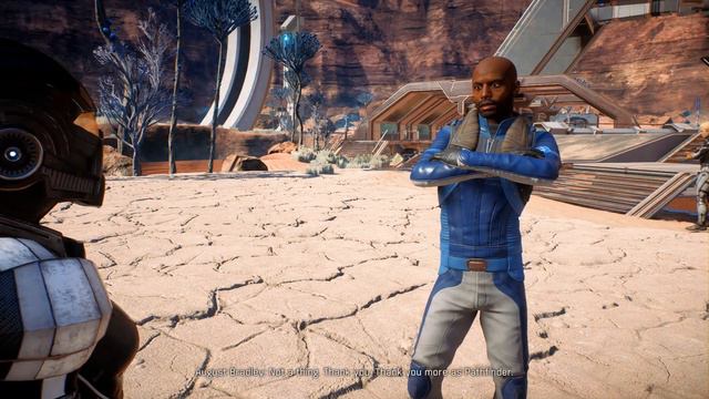 August Bradley Doesn't like Ryder wearing N7 Armor смотреть онлайн