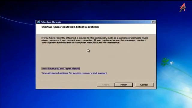 Windows 7 StartUp Repair смотреть онлайн
