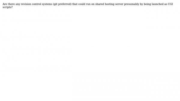 DevOps & SysAdmins: Git Server on Shared Hosting