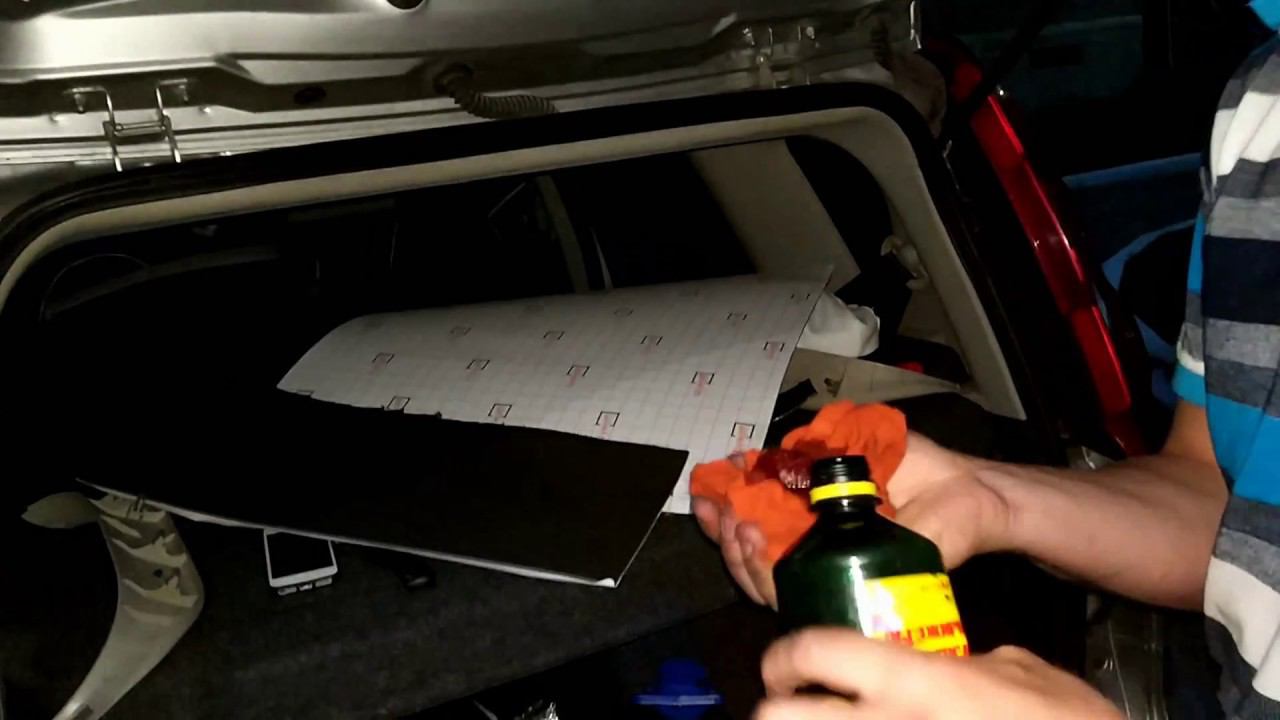 Шумоизоляция Nissan Note