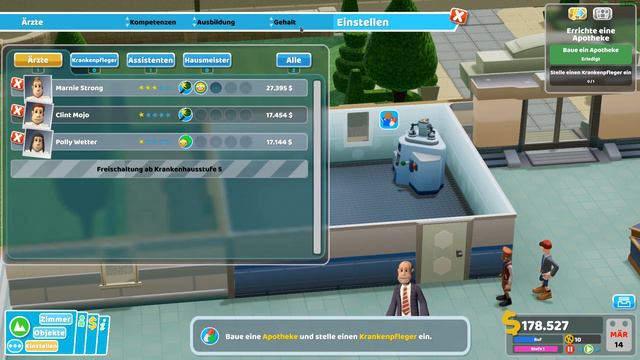 Two Point Hospital #1 - Ambient Occlusion BUG | Linux смотреть онлайн