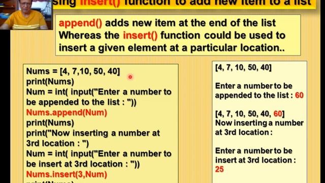 python 18 : LIST methods смотреть онлайн