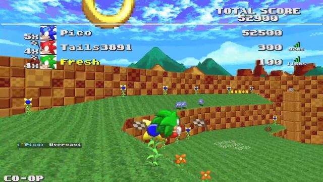 Играем в Sonic Robo Blast 2 режим battle смотреть онлайн