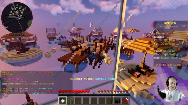 Новый СВ | Minecraft: Sky Wars смотреть онлайн
