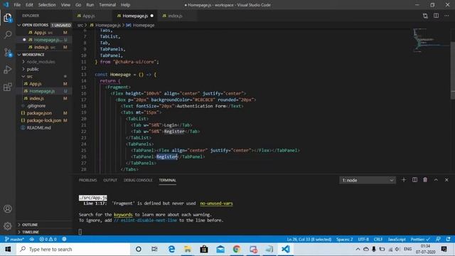 Tabbed Forms in React using Chakra UI Library with Dark Mode [TUTORIAL] смотреть онлайн
