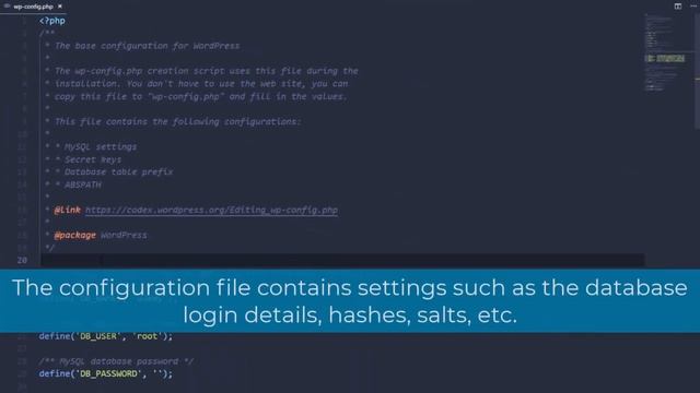 06.Getting to know WordPress and setting up the wp config php file (6) смотреть онлайн
