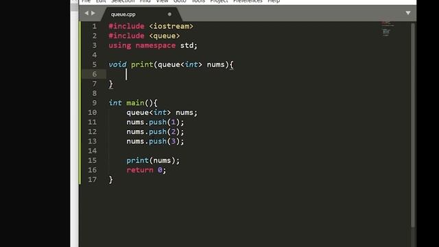 C++ Queues смотреть онлайн