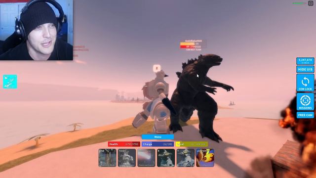 getting a kill with EVERY KAIJU MAX DAMAGE + SPEED in Kaiju Universe Roblox смотреть онлайн
