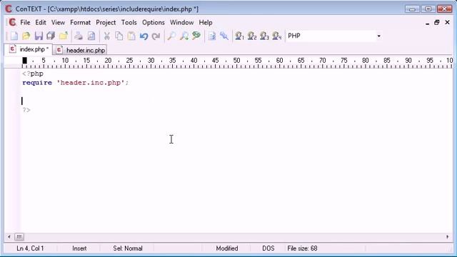 include once and require once in PHP смотреть онлайн