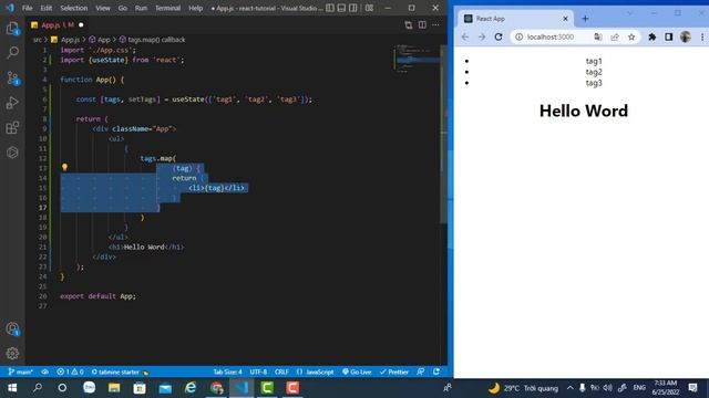 Arrow Function| React Component смотреть онлайн