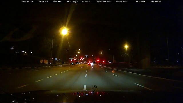JS400 DVR Night Driving смотреть онлайн
