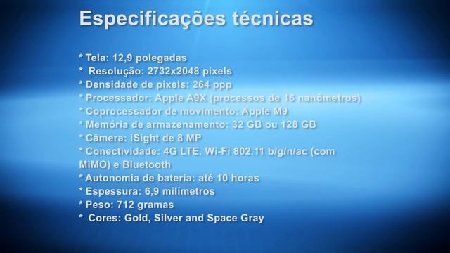 iPad Pro tudo sobre o novo tablet poderoso de 12,9 polegadas da Apple смотреть онлайн