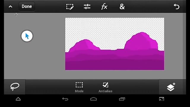 2D '80s Style Mountains SpeedArt | backdrop | Adobe Photoshop Touch смотреть онлайн