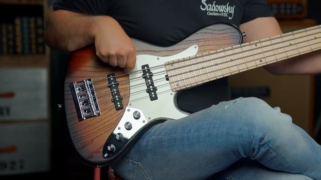 Sadowsky MetroLine Single Cut Vintage J-J 5-String Bass Demo with Lars Lehmann смотреть онлайн