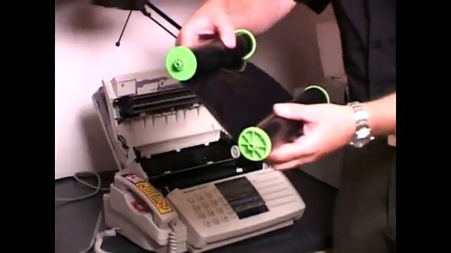 Changing The Media On Film & Laser Fax Machines