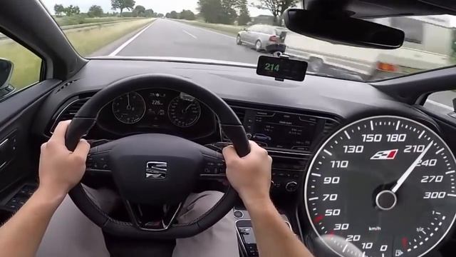 МАКСИМАЛЬНАЯ СКОРОСТЬ И РАЗГОН VOLKSWAGEN GOLF vs SEAT LEON 2019 смотреть онлайн