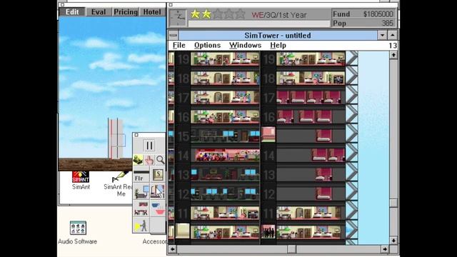 SimTower - PC - KWKplay - KWKBOX смотреть онлайн