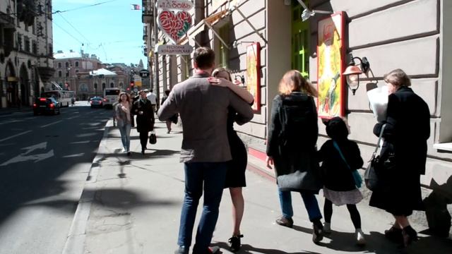 Кизомба на улицах Питера #kizomba смотреть онлайн
