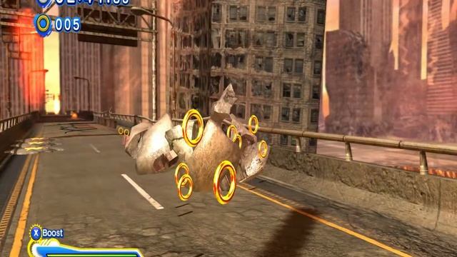 Sonic Generations Crisis City camera glitch смотреть онлайн