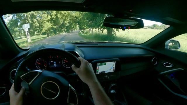 POV | Chevrolet Camaro 3.6 V6 (6. gen) | budíme české vesnice | 4K смотреть онлайн