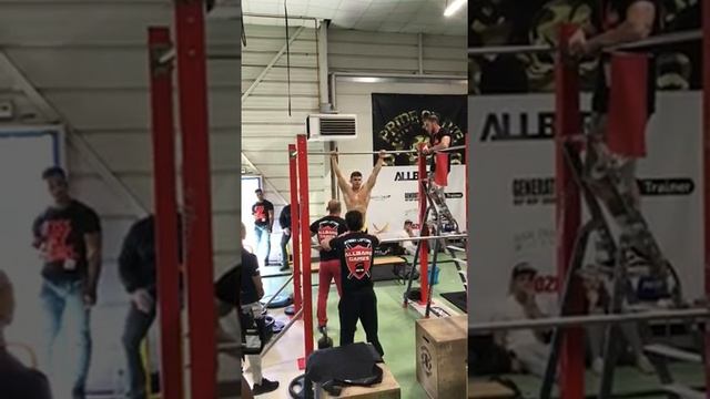 12 Muscle Ups +12kg by Pere Coll - Allbars Games 2018 смотреть онлайн