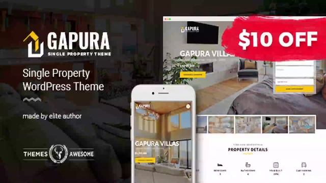 Single Property WordPress Theme - Gapura | Themeforest Website Templates and Themes смотреть онлайн
