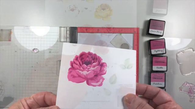Layering stamped roses with Jenny Hall смотреть онлайн