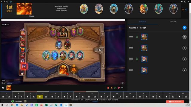 How To Watch Your Match/game POV Replays For Hearthstone Battlegrounds (SQUADOV)