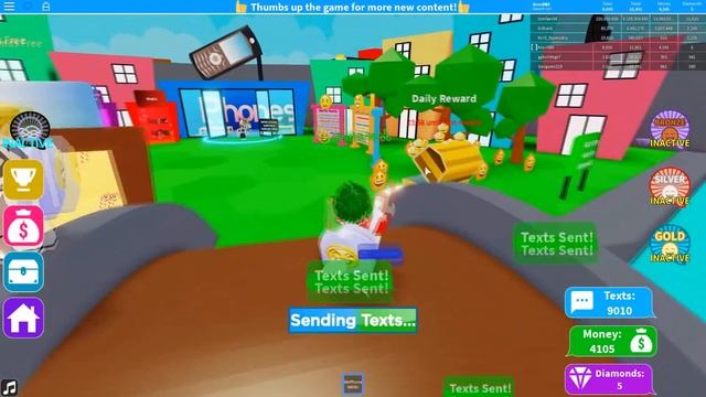 СИМУЛЯТОР ТЕКСТА! РЕКОРД МИРА! БАГ и СЕКРЕТНЫЕ АДМИН КОДЫ ROBLOX SIMULATOR смотреть онлайн