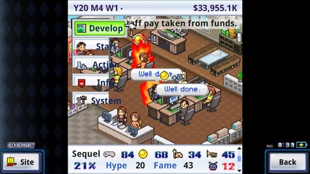 [Walkthrough] Game Dev Story [#16] low Funds смотреть онлайн