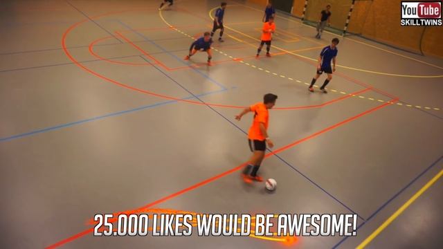 SkillTwins INSANE Double Nutmeg/Panna In Game ★ смотреть онлайн