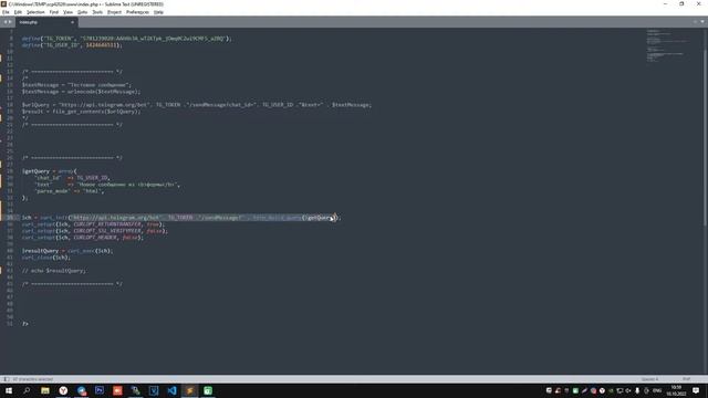 Создание Telegram бота на PHP #2: создание первого бота для Telegram смотреть онлайн
