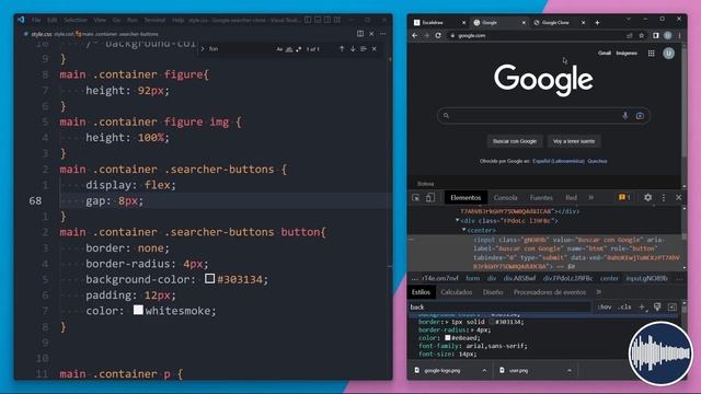 El Clon de Google (el Buscador) con HTML y CSS desde Cero ? смотреть онлайн