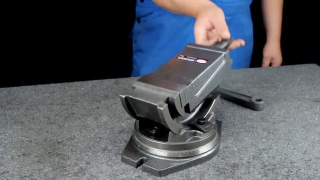 Машинные универсальные тиски с поворотным основанием PROMA SS-100 смотреть онлайн