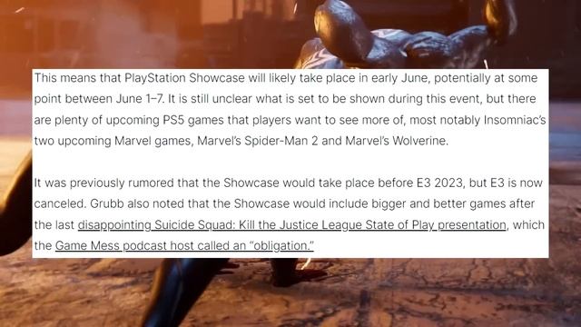 Marvel's Spider-Man 2 Gameplay is ALMOST HERE!!! PlayStation Showcase HAPPENING SOON Claims Insider смотреть онлайн
