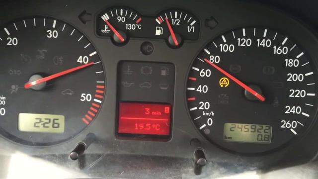 VW Golf IV Variant 1.9 TDi (116 ps) 0-100 km/h смотреть онлайн