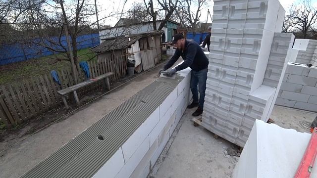 Кладка газоблока с чистыми швами смотреть онлайн