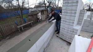 Кладка газоблока с чистыми швами