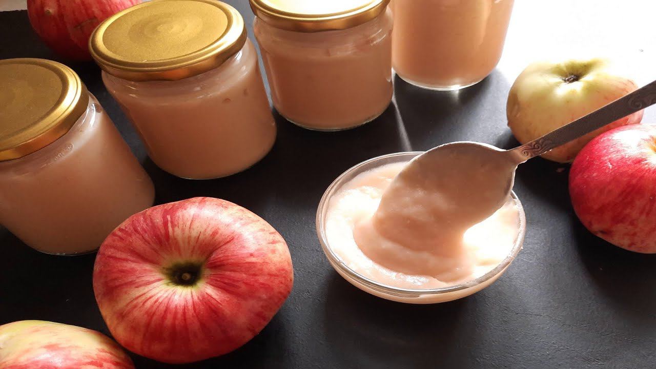 ЯБЛОЧНОЕ ПЮРЕ НЕЖЕНКА. Заготовки из яблок. #хорошийвкус #яблочноепюре #заготовки смотреть онлайн